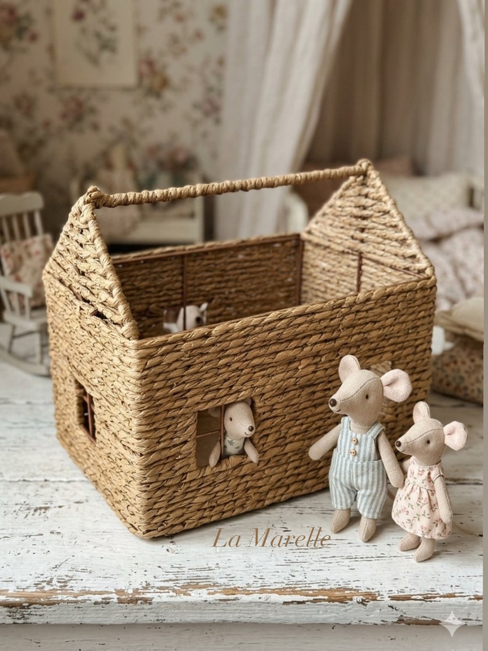Woven House Storage Open-top House - Bullseye's Playground